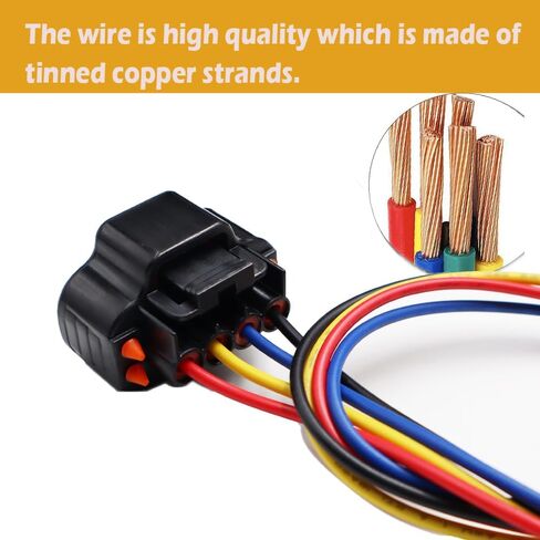 Ignition Coil Connector Compatible with Toyota Camry 1992-2001 90919-02218 Wiring Pigtail Harness in Saudi Arabia