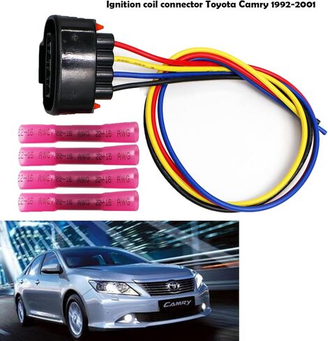 Ignition Coil Connector Compatible with Toyota Camry 1992-2001 90919-02218 Wiring Pigtail Harness in Saudi Arabia
