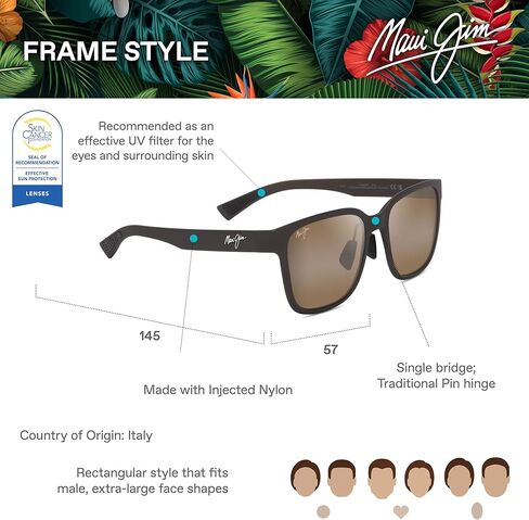 Maui Jim Paulele Af Round Sunglasses in Kuwait