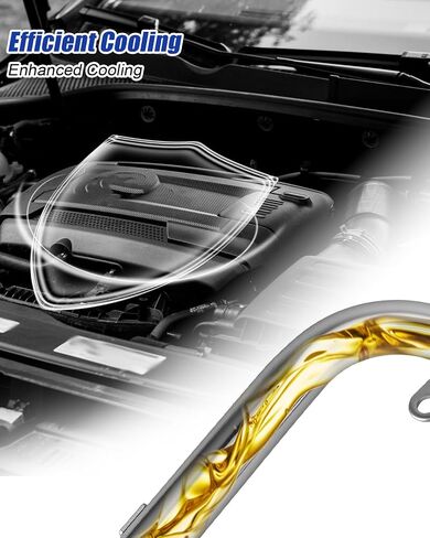 Radiator Pipe Fit for Toyota 4Runner 1984-1995 Pickup 1984-1995, Replace 16577-35070 16577-35030 1657735070 1657735030 in Saudi Arabia