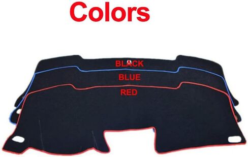 Car Dashboard Cover Mat Sunshade Nonslip Protector No Glare for Jeep Patriot 2010-2014 2015 2016 2017 for Compass 2011-2014 2015 2016 2017 Automotive Interior, Black in Saudi Arabia