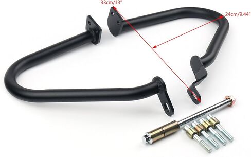 Highway Engine Guard Crash Bars for Triumph T100 T900 2009-2017 2010 Black in Saudi Arabia