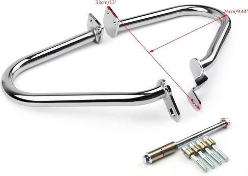 Highway Engine Guard Crash Bars for Triumph T100 T900 2009-2017 2010 Black in Saudi Arabia