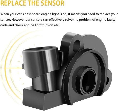 OCPTY TH42T Throttle Position Sensor Fit for Buick, Cadillac, Chevrolet, GMC, Pontiac, Isuzu - AM-492494842 17087653 8171066810, TPS in Saudi Arabia
