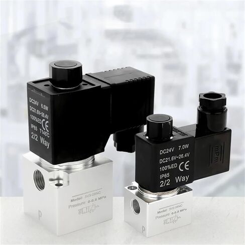 1PCS High Flow Vacuum Solenoid Valve 3V2 3V3(3V3-08NC-B DC24V) in Saudi Arabia