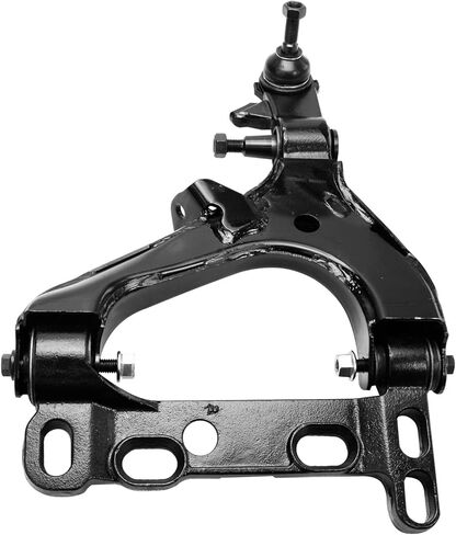 Detroit Axle - Front Left Lower Control Arm for Chevy Trailblazer EXT GMC Envoy XL XUV Buick Rainier Ascender 9-7X Bravada, Lower Left Control Arm w/Ball Joint Assembly Replacement in Saudi Arabia