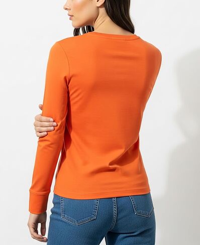 Andrew Scott Womens' Long Sleeve 100% Cotton T Shirt | All Season Crew Neck Base Layer Tops | Multi Packs in Saudi Arabia