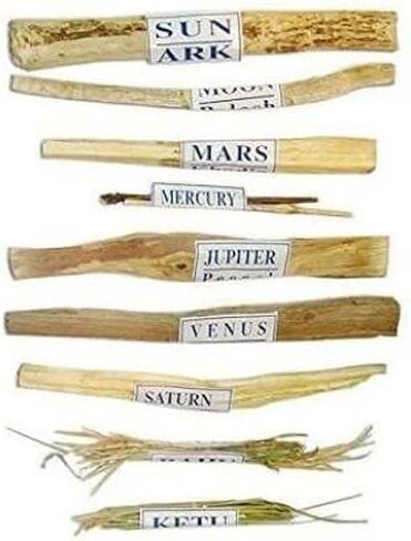 Navgrah Shanti Samidha Stick, Navgrah Havan Samidha Wood Sticks, 9 Different Wood Sticks - Related to 9 Planets, Vastu Pooja Sticks in Saudi Arabia