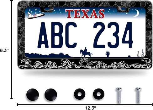 هل تتبع الشيطان إلى هذا الحد؟ إطار لوحة الترخيص المضحك، إطارات لوحة الترخيص المصنوعة من الفولاذ المقاوم للصدأ، ديكور السيارات مع فتحتين ومسامير تناسب المركبات الأمريكية القياسية في كاليفورنيا مقاس 12.2 × 6 بوصات in Kuwait