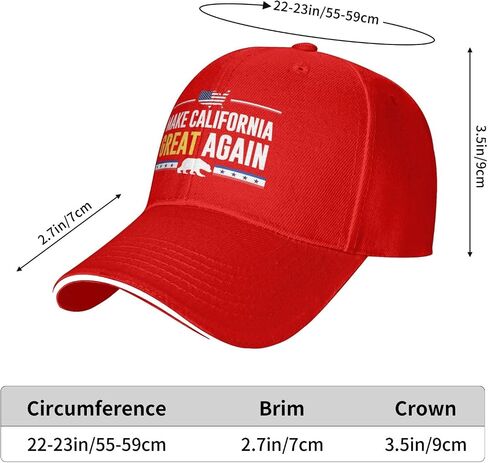 قبعة بيسبول Make Ca California Great Again قبعة Mcga Trucker قبعة بيسبول Make Ca California Great Again للرجال والنساء باللون الأسود in Kuwait