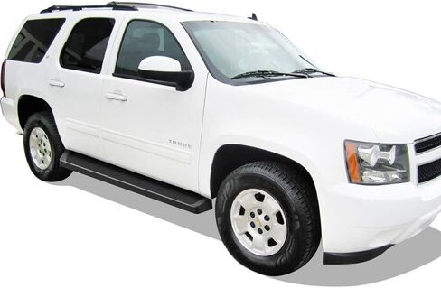 APS Premium Running Boards 6in Black Compatible with Chevy Tahoe GMC Yukon 05-20 in Saudi Arabia