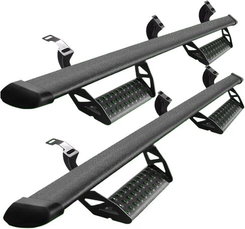 Suitable for 3-Inch Drop Step Running Boards for 2005-2023 Toyota Tacoma Double Cab/Crew Cab - Compatible with 4 Full-Size Doors (Driver & Passenger Side) Step Bars in Saudi Arabia