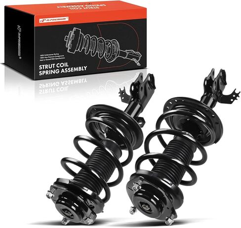 A-Premium Front Pair (2) Complete Shock Struts & Coil Spring Assembly Compatible with Toyota Avalon 2013 2014 2015 FWD, Driver and Passenger Side in Saudi Arabia