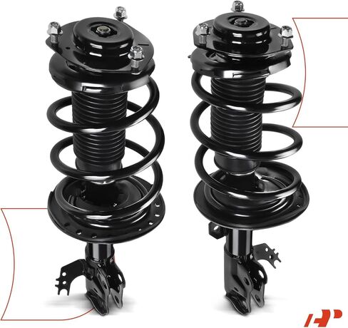 A-Premium Front Pair (2) Complete Shock Struts & Coil Spring Assembly Compatible with Toyota Avalon 2013 2014 2015 FWD, Driver and Passenger Side in Saudi Arabia