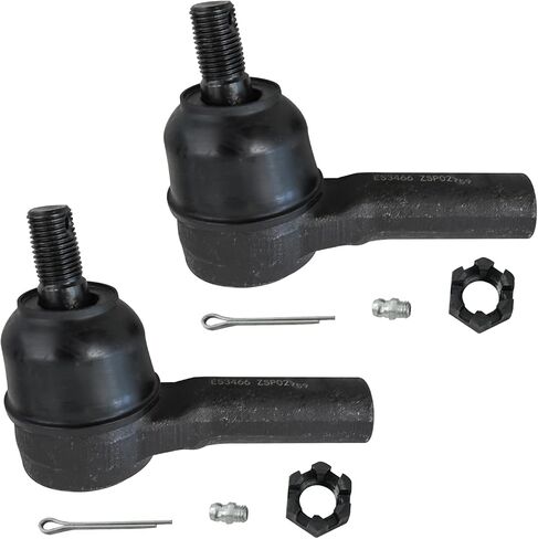 محور ديترويت - طقم تعليق أمامي 9 قطع لـ 98-04 Nissan Frontier، 00-04 Xterra، 4 أطراف قضيب ربط داخلي خارجي 4 مفاصل كروية سفلية علوية 1 وصلات مركزية 2000 2001 2002 2003 2004 استبدال in Saudi Arabia