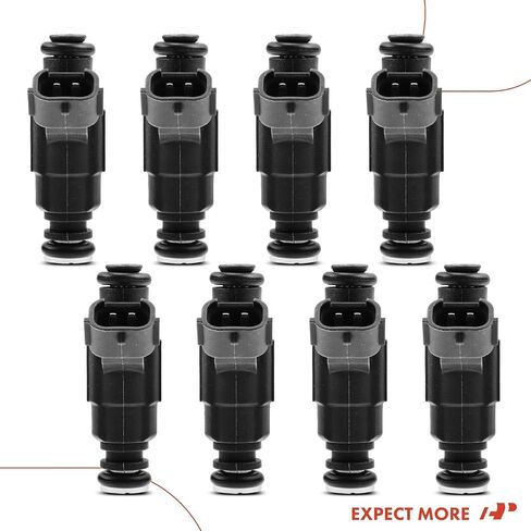 مجموعة A-Premium مكونة من 8 حاقن وقود متوافقة مع Audi S4 2004-2009، A6 Quattro 2005-2006، A8 Quattro وVolkswagen Phaeton 2004-2006 4.2L، غاز in Saudi Arabia