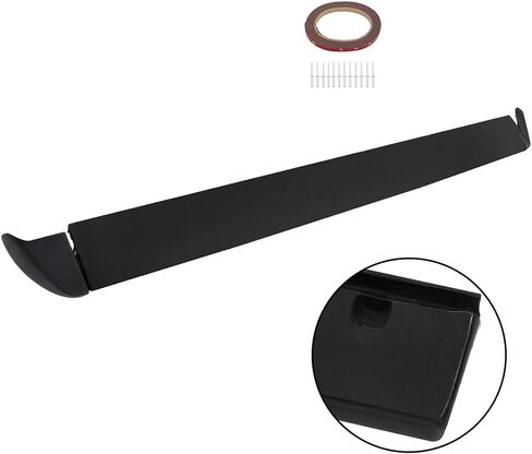 SCITOO Tailgate Moulding Cap Fit for 1999-2006 for Chevrolet Silverado 1500,1999-2006 for GMC Sierra 1500 Rear Tailgate Cover Matt Black Tailgate Trim Cap in Saudi Arabia