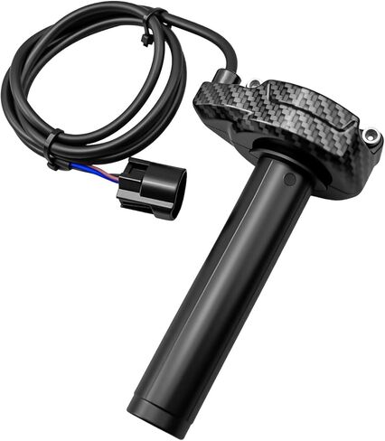 Dirt Bike Electric Throttle Handle Fit for Sur-Ron/Surron/Light Bee/Sur Ron S/Surron X/Surron X160/ Surron X260 Quick Twist with Carbon Fiber Pattern and Throttle Cable in Saudi Arabia