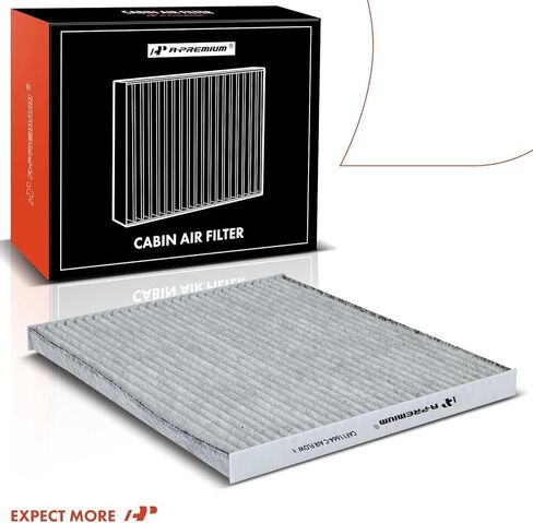 A-Premium 2-PC Cabin Air Filter with Activated Carbon Compatible with Nissan & Infiniti Models - Altima 2013-2018, Murano 2015-2023, Pathfinder 2013-2020, Maxima 2016-2023, QX60 2014-2020, JX35 2013 in Saudi Arabia