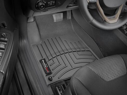 بطانات أرضية مخصصة من WeatherTech لسيارة جيب شيروكي - الصف الأول (448331)، أسود in Saudi Arabia
