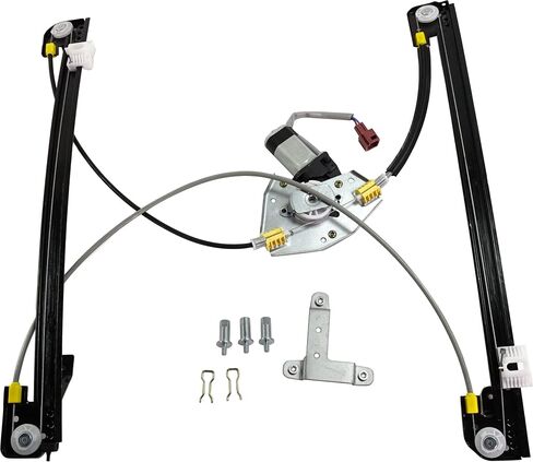 Garage-Pro Front Window Regulator Compatible with 1996-2000 Chrysler Town & Country/Plymouth Grand Voyager/Voyager Glass Power with Motor Driver Side in Saudi Arabia