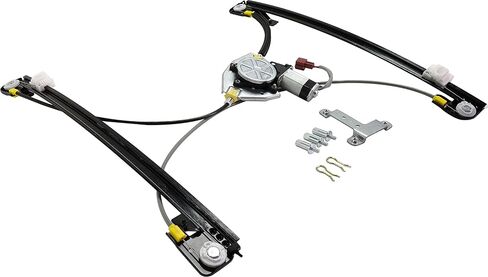 Garage-Pro Front Window Regulator Compatible with 1996-2000 Chrysler Town & Country/Plymouth Grand Voyager/Voyager Glass Power with Motor Driver Side in Saudi Arabia