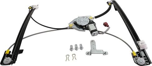 Garage-Pro Front Window Regulator Compatible with 1996-2000 Chrysler Town & Country/Plymouth Grand Voyager/Voyager Glass Power with Motor Driver Side in Saudi Arabia
