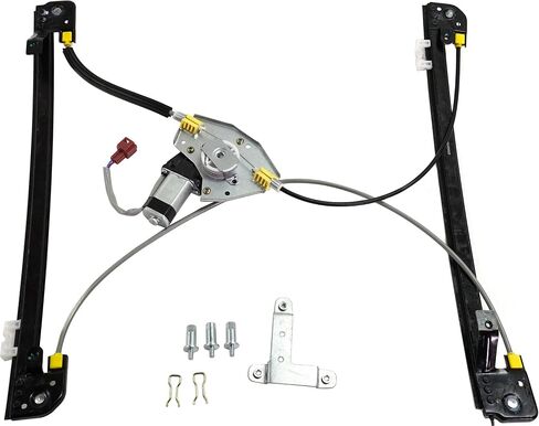 Garage-Pro Front Window Regulator Compatible with 1996-2000 Chrysler Town & Country/Plymouth Grand Voyager/Voyager Glass Power with Motor Driver Side in Saudi Arabia