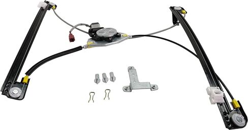 Garage-Pro Front Window Regulator Compatible with 1996-2000 Chrysler Town & Country/Plymouth Grand Voyager/Voyager Glass Power with Motor Driver Side in Saudi Arabia