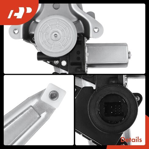 A-Premium Electric Power Window Regulator with Motor Compatible with Lexus ES350 2007-2012 Sedan Rear Right Passenger Side in Saudi Arabia