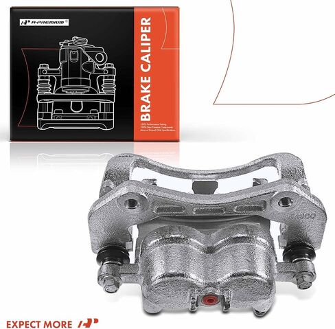 A-Premium Disc Brake Caliper Assembly with Bracket Compatible with Select Hyundai Models - Veracruz 2007 2008 2009 2010 2011 2012, V6 3.8L - Front Right Passenger Side in Saudi Arabia