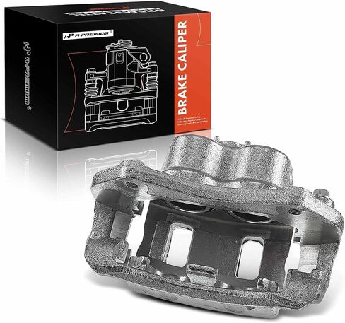 A-Premium Disc Brake Caliper Assembly with Bracket Compatible with Select Hyundai Models - Veracruz 2007 2008 2009 2010 2011 2012, V6 3.8L - Front Right Passenger Side in Saudi Arabia