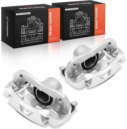 مجموعة فرجار الفرامل القرصية الممتازة مع دعامة متوافقة مع سيارات هوندا - إنسايت 2019 2020 2021 2022 - السائق الأمامي وجانب الراكب in Saudi Arabia