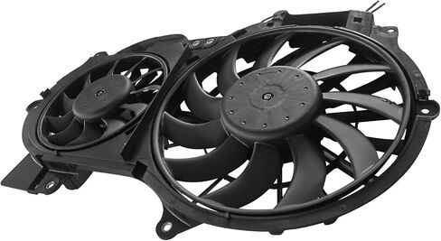 مجموعة مروحة تبريد المحرك من Partsflow لـ 2006 2007 2008 2009 2010 2011 Audi A6 لـ 2005 2006 2007 2008 2009 2010 2011 Audi A6 Quattro 620-835 in Saudi Arabia