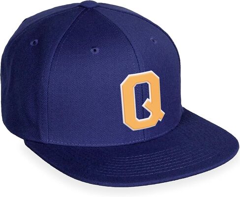 قبعة Daxton Classic Snapback باللون الأبيض النيون والبرتقالي من A إلى Z بأحرف مسطحة in Kuwait