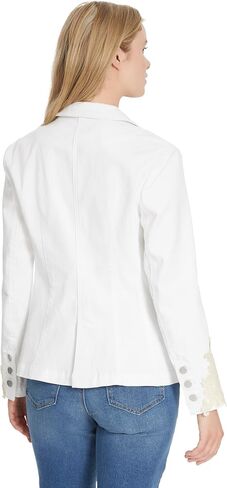 Jessica Simpson Women's Fitted Blazer with Single Button Front and Notch Collar Lapel Standard in Saudi Arabia
