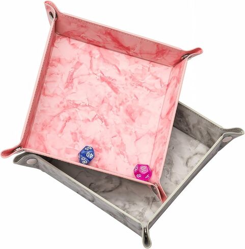 منظم تخزين سطح المكتب من siduater Valet Tray - صينية من الجلد النباتي بجانب السرير وحامل العلبة منضدة لجهاز التحكم عن بعد، والساعة، والمفاتيح، والهاتف، والمحفظة، والعملة المعدنية، والمجوهرات، باللون الوردي الحجري in Kuwait