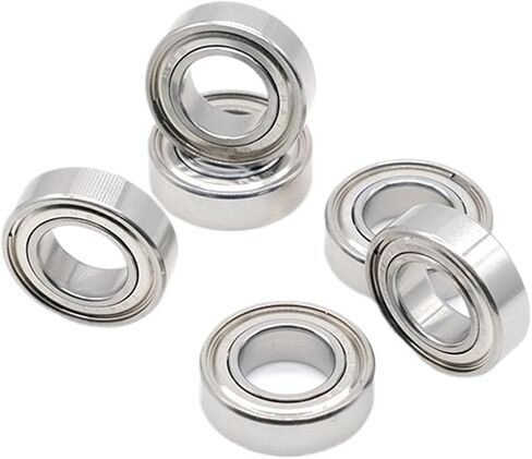10Pcs S689ZZ Stainless Steel Ball Bearings ABEC-7 9x17x5mm Stainless Steel in Saudi Arabia