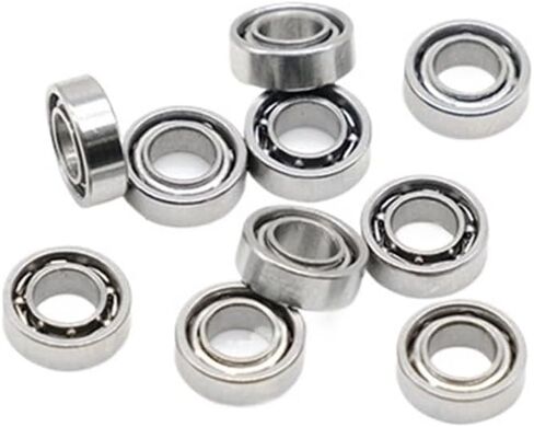 10Pcs 3x6x2 mm SMR63 Open Bearing Stainless Steel Ball Bearing ABEC-9 Fishing Reel Bearing in Saudi Arabia