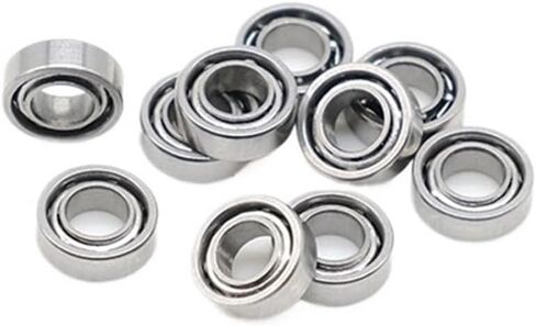 10Pcs 3x6x2 mm SMR63 Open Bearing Stainless Steel Ball Bearing ABEC-9 Fishing Reel Bearing in Saudi Arabia