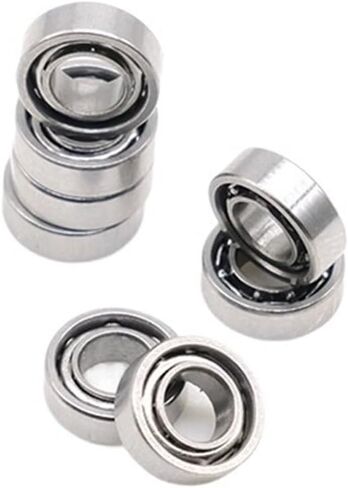 10Pcs 3x6x2 mm SMR63 Open Bearing Stainless Steel Ball Bearing ABEC-9 Fishing Reel Bearing in Saudi Arabia