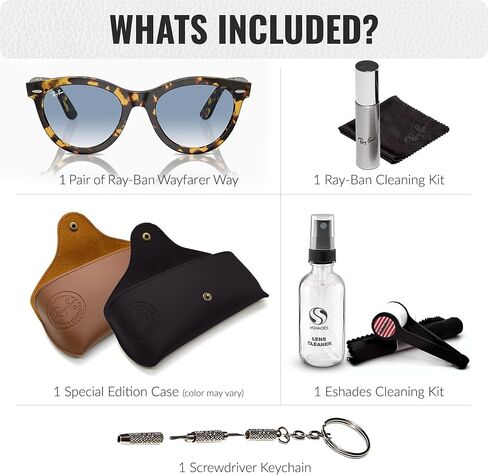 نظارات شمسية راي بان RB2241 WAYFARER WAY دائرية الشكل للرجال والنساء مع مجموعة نظارات RAYBAN الرسمية in Kuwait