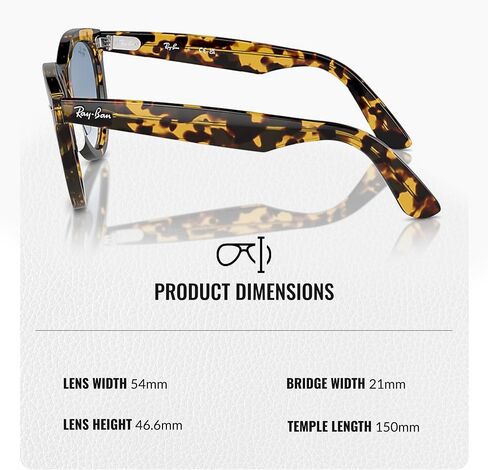 نظارات شمسية راي بان RB2241 WAYFARER WAY دائرية الشكل للرجال والنساء مع مجموعة نظارات RAYBAN الرسمية in Kuwait
