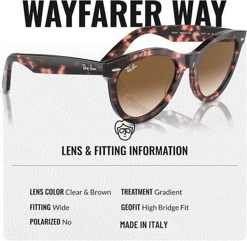 نظارات شمسية راي بان RB2241 WAYFARER WAY دائرية الشكل للرجال والنساء مع مجموعة نظارات RAYBAN الرسمية in Saudi Arabia