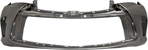 مصدات توفر - مطلية 1J9 باللون الفضي المعدني، غطاء المصد الأمامي متوافق مع 2015 2016 2017 Toyota Camry 15 16 17، TO1000409 in Saudi Arabia