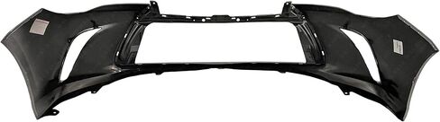 مصدات توفر - مطلية 1J9 باللون الفضي المعدني، غطاء المصد الأمامي متوافق مع 2015 2016 2017 Toyota Camry 15 16 17، TO1000409 in Saudi Arabia