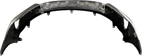 مصدات توفر - مطلية 1J9 باللون الفضي المعدني، غطاء المصد الأمامي متوافق مع 2015 2016 2017 Toyota Camry 15 16 17، TO1000409 in Saudi Arabia