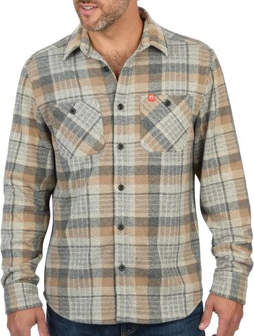 The American Outdoorsman Men's Legendary Shirt - Ultra Soft Stretch Flannel Shirt in Saudi Arabia