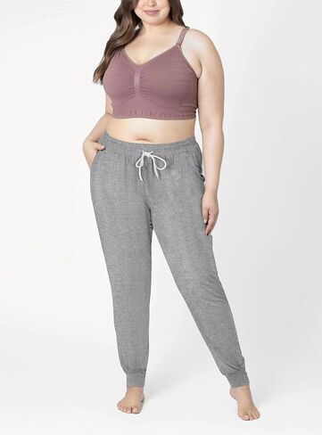 TIYOMI حجم كبير Sweatpants للنساء تشغيل السراويل عالية الخصر الركض صالة السراويل مع جيوب XL-5XL in Kuwait