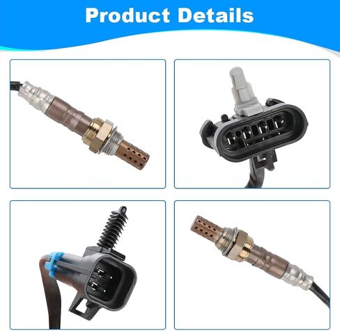JDMON 2 قطعة مستشعر الأكسجين O2 بديل المنبع لسيارة Chevy Suburban C1500، Express Silverado 1500، Tahoe 4.3L 5.0L 5.7L، GMC Savana 1500، Yukon، K1500 متوافق مع 2344012، 2344018 in Saudi Arabia